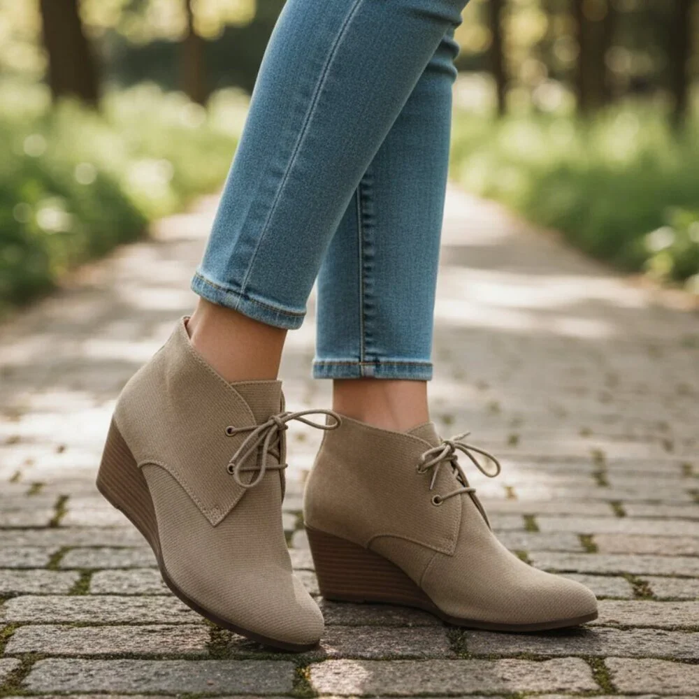 Lucky Brand  Shijo ankle boots  Antique Green Corduroy Size 10 M